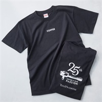 25th Anniversary Tシャツ（スモークブラック）